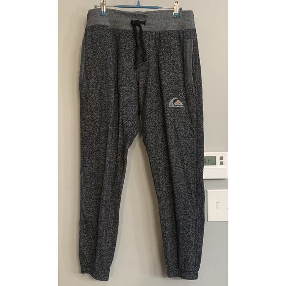 Quicksilver Sweatpants Jogger Drawstring Pockets Athleasure Mens Small EUC - Picture 1 of 11